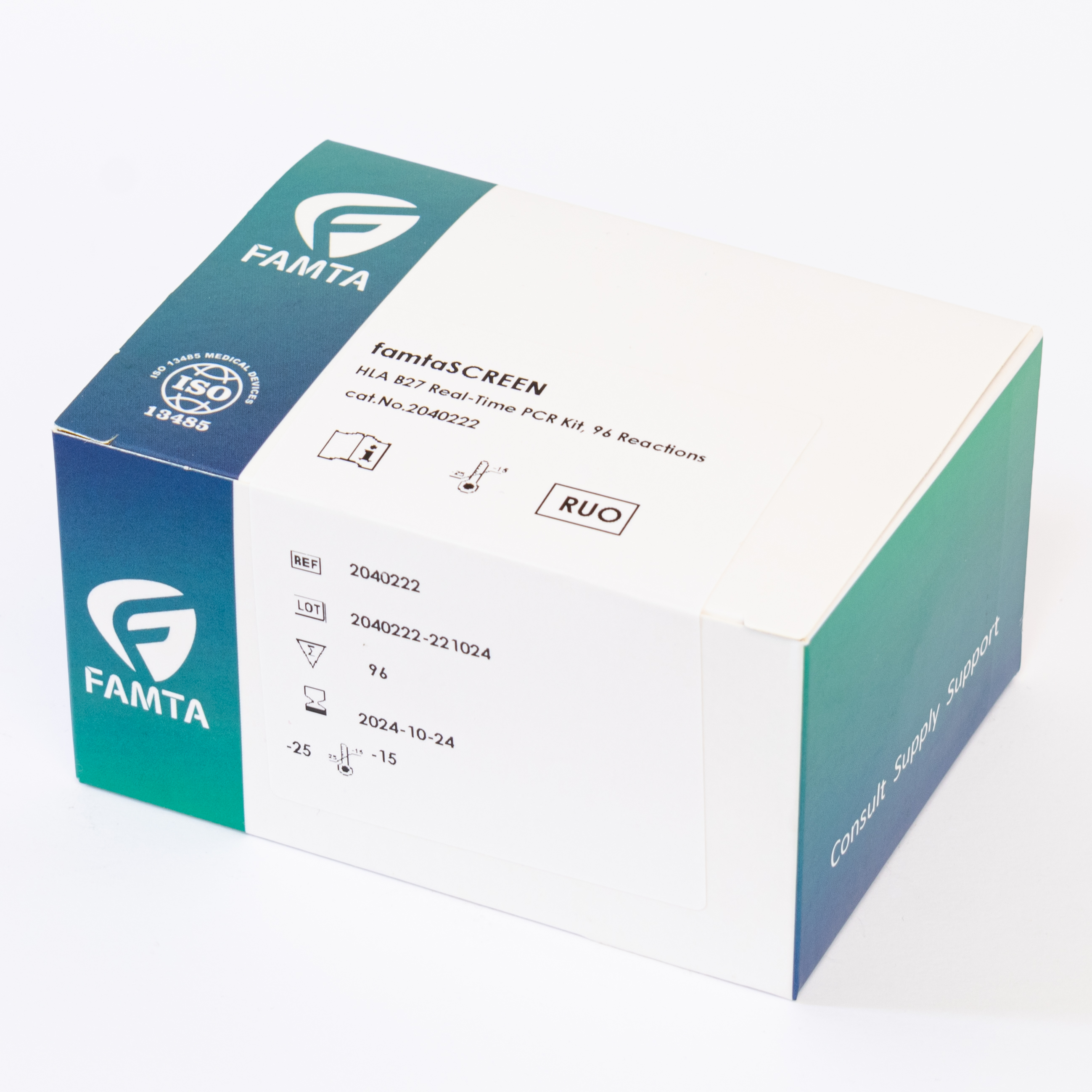 کیت تشخیص مولکولی بیماری اسپوندلیت آنکیلوزان ( رماتیسم ستون فقرات) - HLA B27 Real-Time PCR Kit - FAMTA - کیت - سلولی و مولکولی - فام‌تن آزما