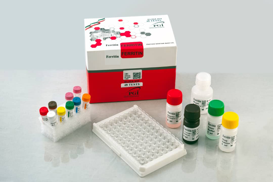 Ferritin  - Ferritin  - پادتن گستر ایثار - کیت - هورمون - پادتن گستر ایثار 