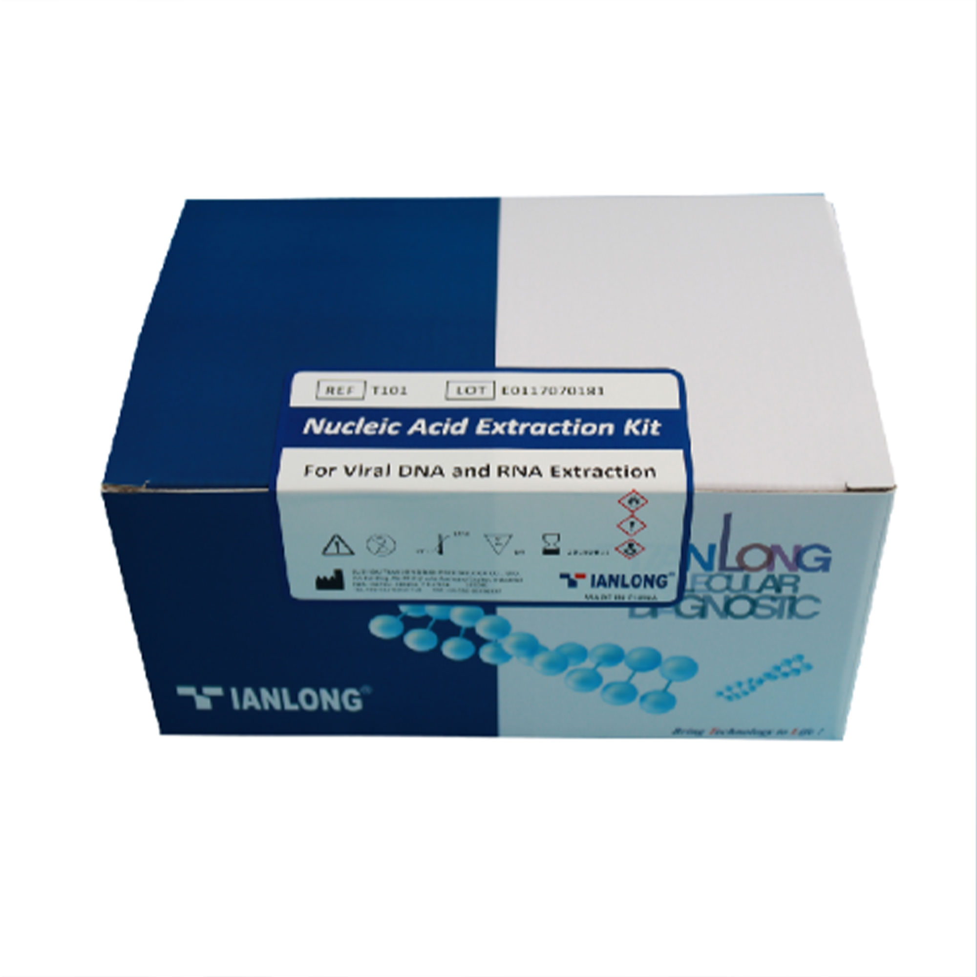 کیت  استخراجKit 20Test - Whole Blood  - Whole Blood Genomic DNA Extraction Kit 20Test - TIANLONG  - کیت - سلولی و مولکولی - گروه آزمایشگاهی پادینا ویستا